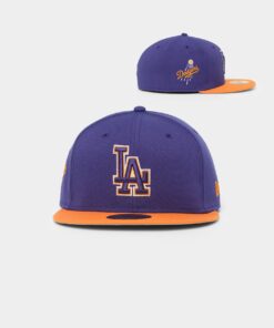 New Era Los Angeles Dodgers "Purple Valley" 59FIFTY Fitted Purple/Orange
