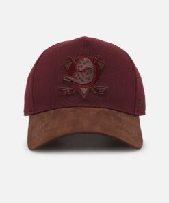 47 Brand Anaheim Ducks 'Cherry Pie' Offside DT Snapback Dark Maroon