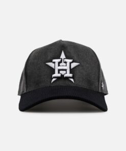 47 Brand Houston Astros 'Apollo Corduroy' Offside DT Snapback Black