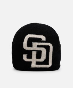New Era San Diego Padres Mega Logo Beanie Black