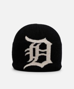 New Era Detroit Tigers Mega Logo Beanie Black