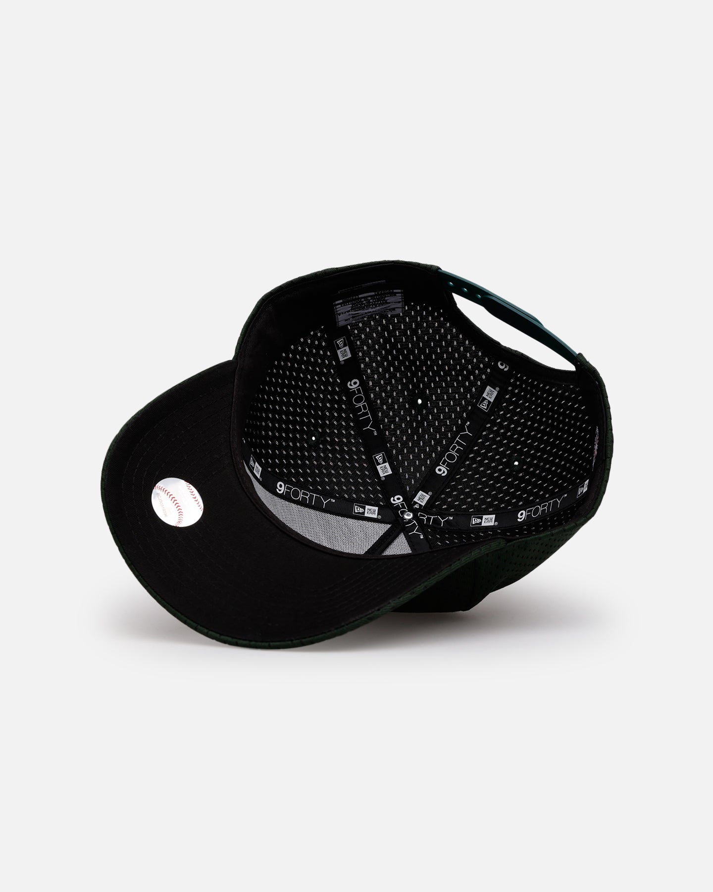 New Era Atlanta Braves 'Green Mesh' 9FORTY A-Frame Snapback Dark Green