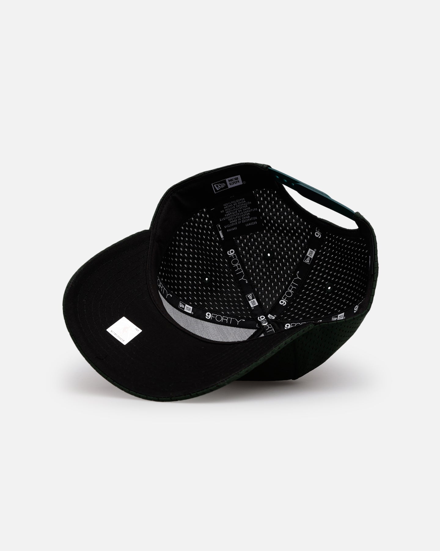 New Era Los Angeles Lakers 'Green Mesh' 9FORTY A-Frame Snapback Dark Green