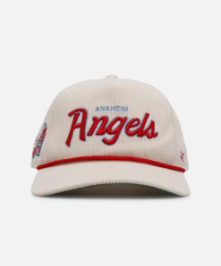 47 Brand Anaheim Angels 'Natural Script' Premium Hitch Corduroy Snapback Natural