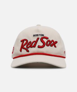 47 Brand Boston Red Sox 'Natural Script' Premium Hitch Corduroy Snapback Natural