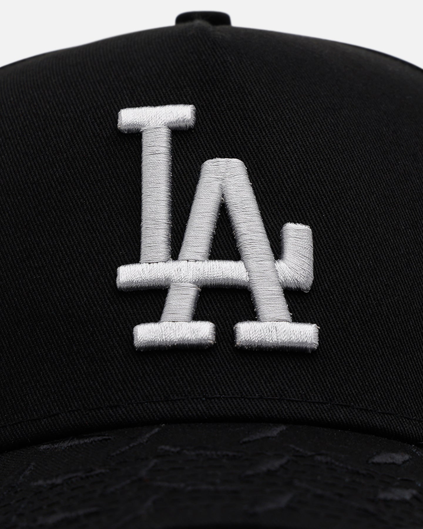 New Era Los Angeles Dodgers 'Dark Steel' 9FORTY A-Frame Snapback Black/Grey