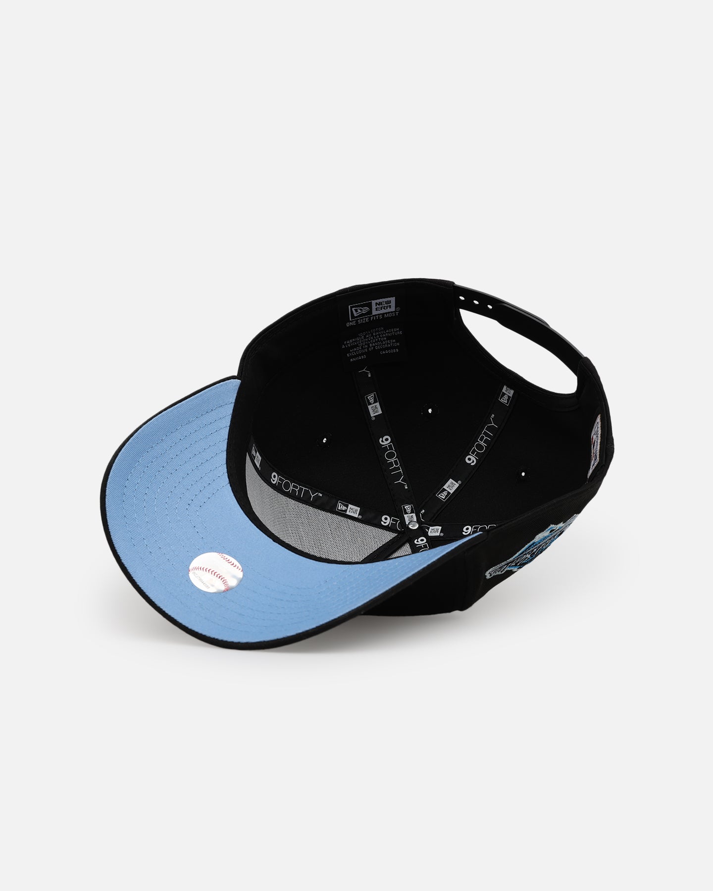 New Era Atlanta Braves 'Icy Blue' 9FORTY A-Frame Snapback Ice Blue