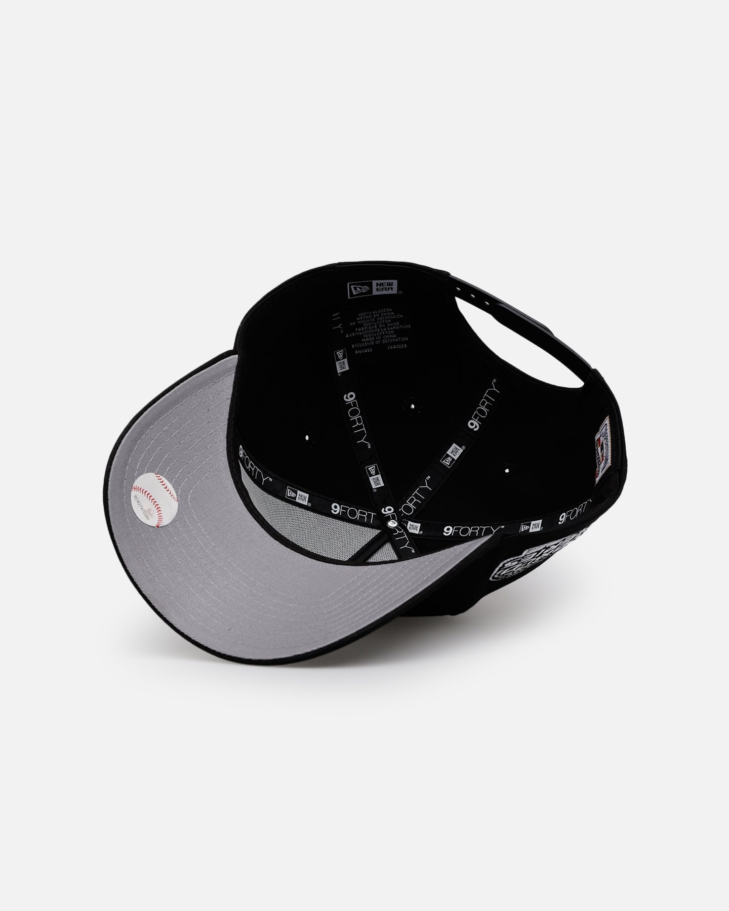 New Era Boston Red Sox 'Gothic Arch 2.0' 9FORTY A-Frame Snapback Black/White