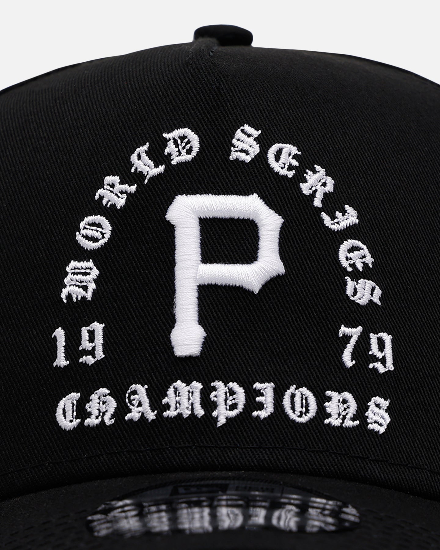 New Era Pittsburgh Pirates 'Gothic Arch 2.0' 9FORTY A-Frame Snapback Black/White