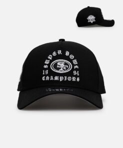 New Era San Francisco 49ers 'Gothic Arch 2.0' 9FORTY A-Frame Snapback Black/White