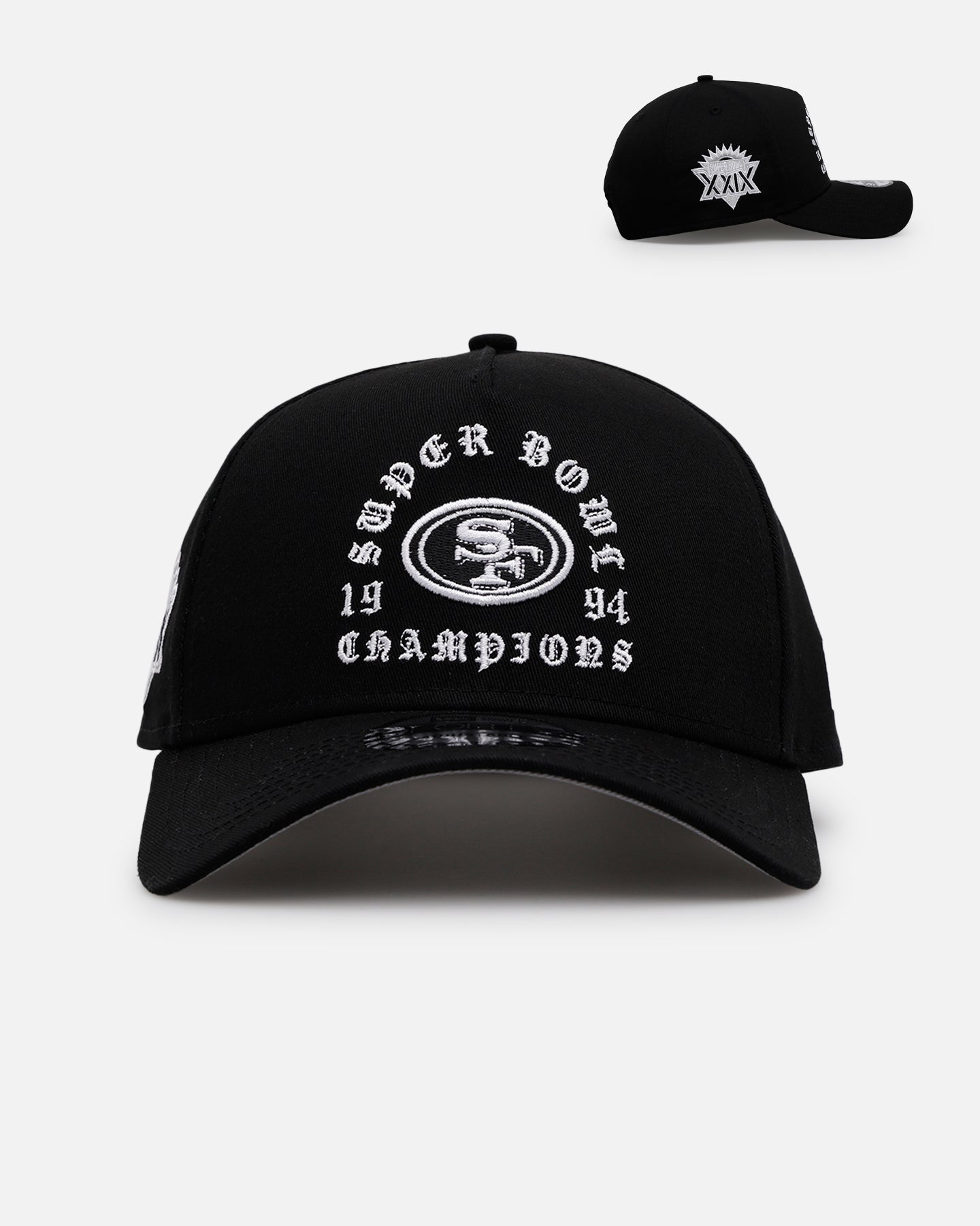 New Era San Francisco 49ers 'Gothic Arch 2.0' 9FORTY A-Frame Snapback Black/White