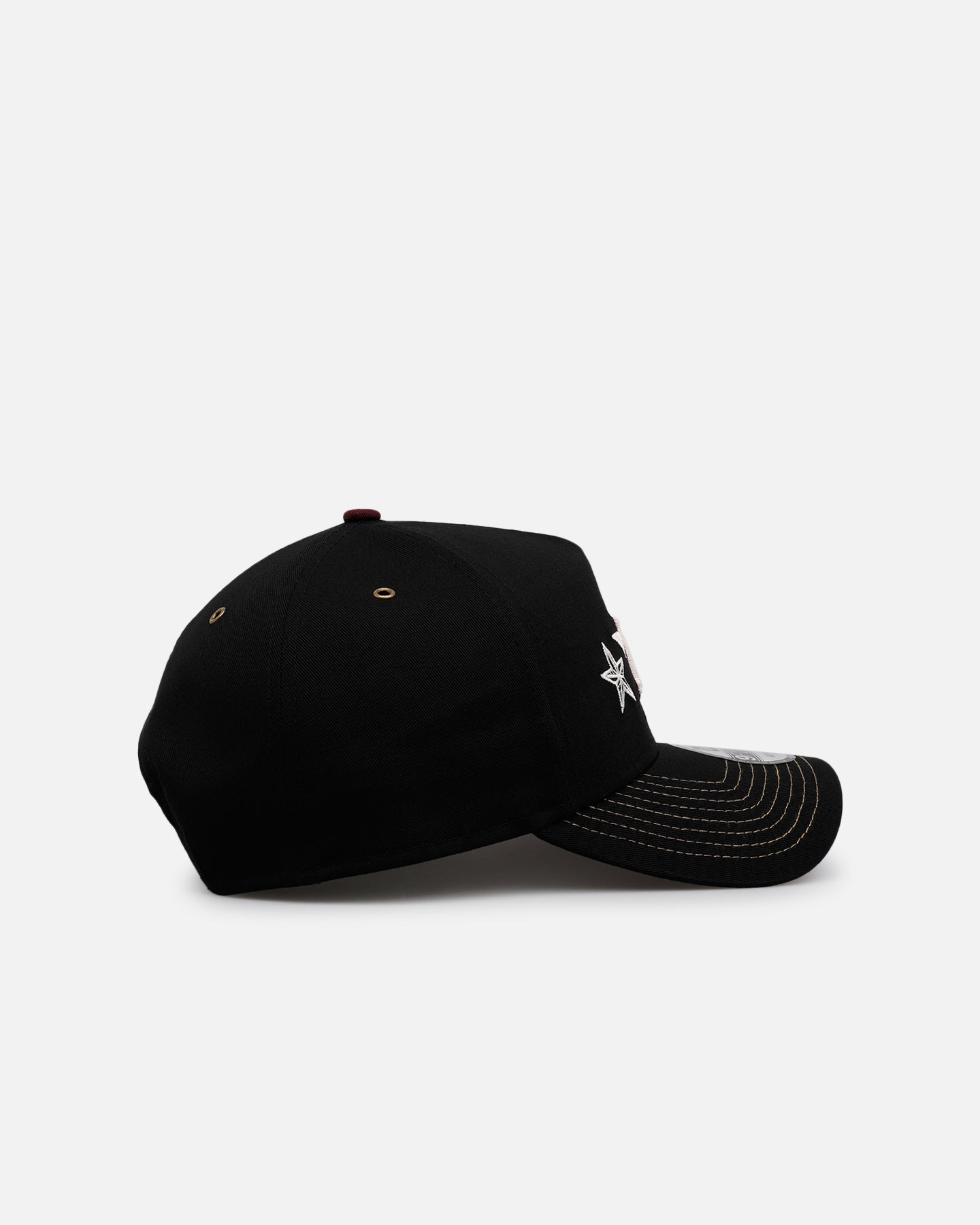 New Era Houston Astros 'Ivory Stars Outlaws' 9FORTY A-Frame Snapback Black/Maroon
