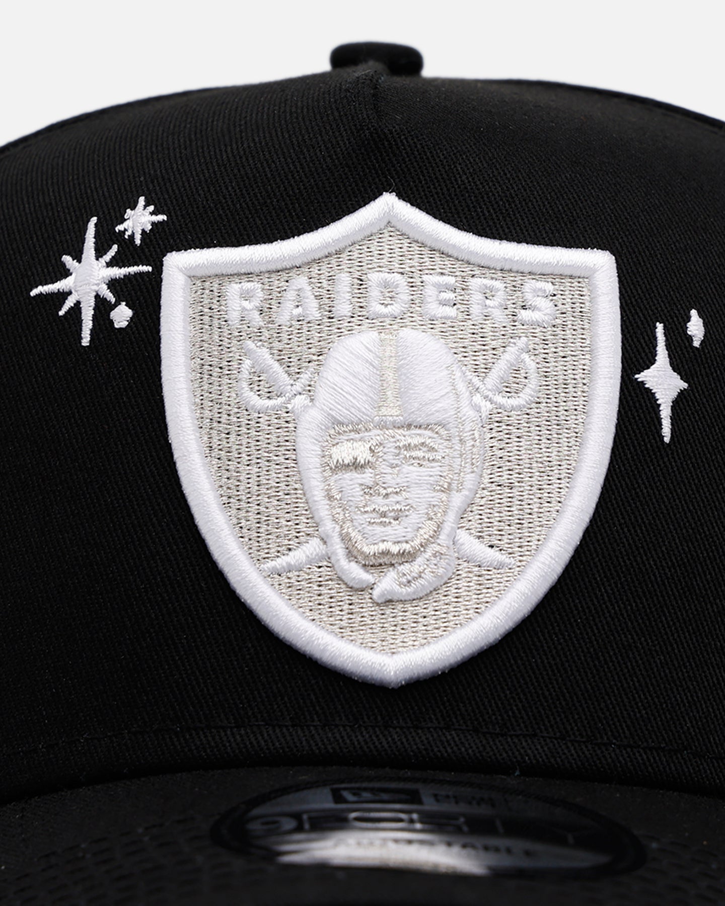 New Era Las Vegas Raiders 'Grit 3.0' 9FORTY A-Frame Snapback Black/White