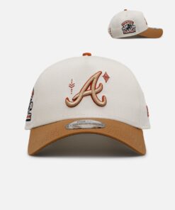 New Era Atlanta Braves 'Sunset Trails' 9FORTY A-Frame Snapback Rust