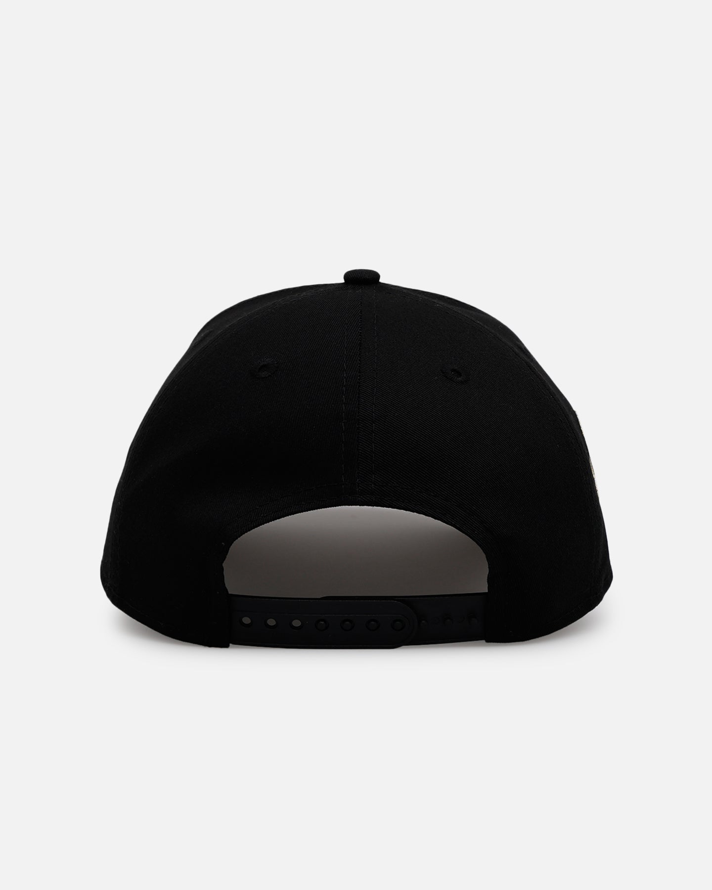 New Era Chicago Bulls 'Raised Metallic Chainstitch' 9FORTY A-Frame Snapback Black