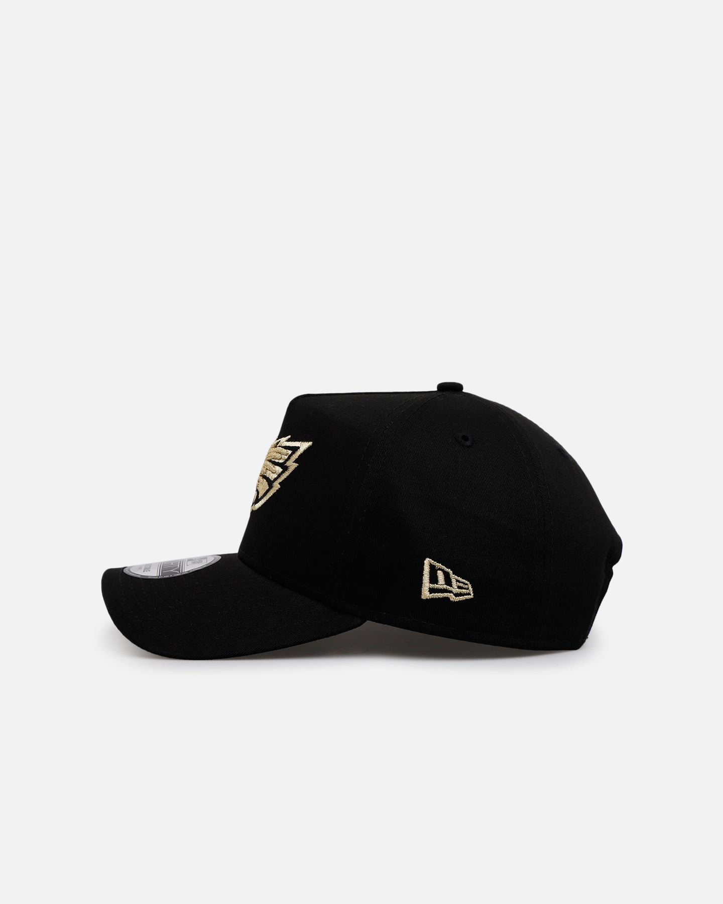 New Era Philadelphia Eagles 'Raised Metallic Chainstitch' 9FORTY A-Frame Snapback Black