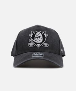47 Brand Anaheim Ducks 'Vintage Wash' Offside DT Snapback Washed Black