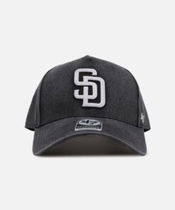 47 Brand San Diego Padres 'Vintage Wash' Offside DT Snapback Washed Black