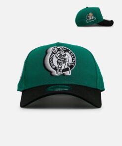 New Era Boston Celtics 'Cascade' 9FORTY A-Frame Snapback Green