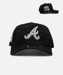 New Era Atlanta Braves 'Icy Camo' 9FORTY A-Frame Snapback Black/Camo