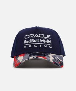 New Era Red Bull Racing 'Red Bull' Camo Visor 9FORTY A-Frame Snapback Navy