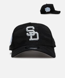 New Era San Diego Padres 'Icy Camo' 9FORTY A-Frame Snapback Black/Camo