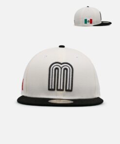 New Era Mexico National Baseball Team 'Chrome Black Metallic' 59FIFTY Fitted Chrome/Black