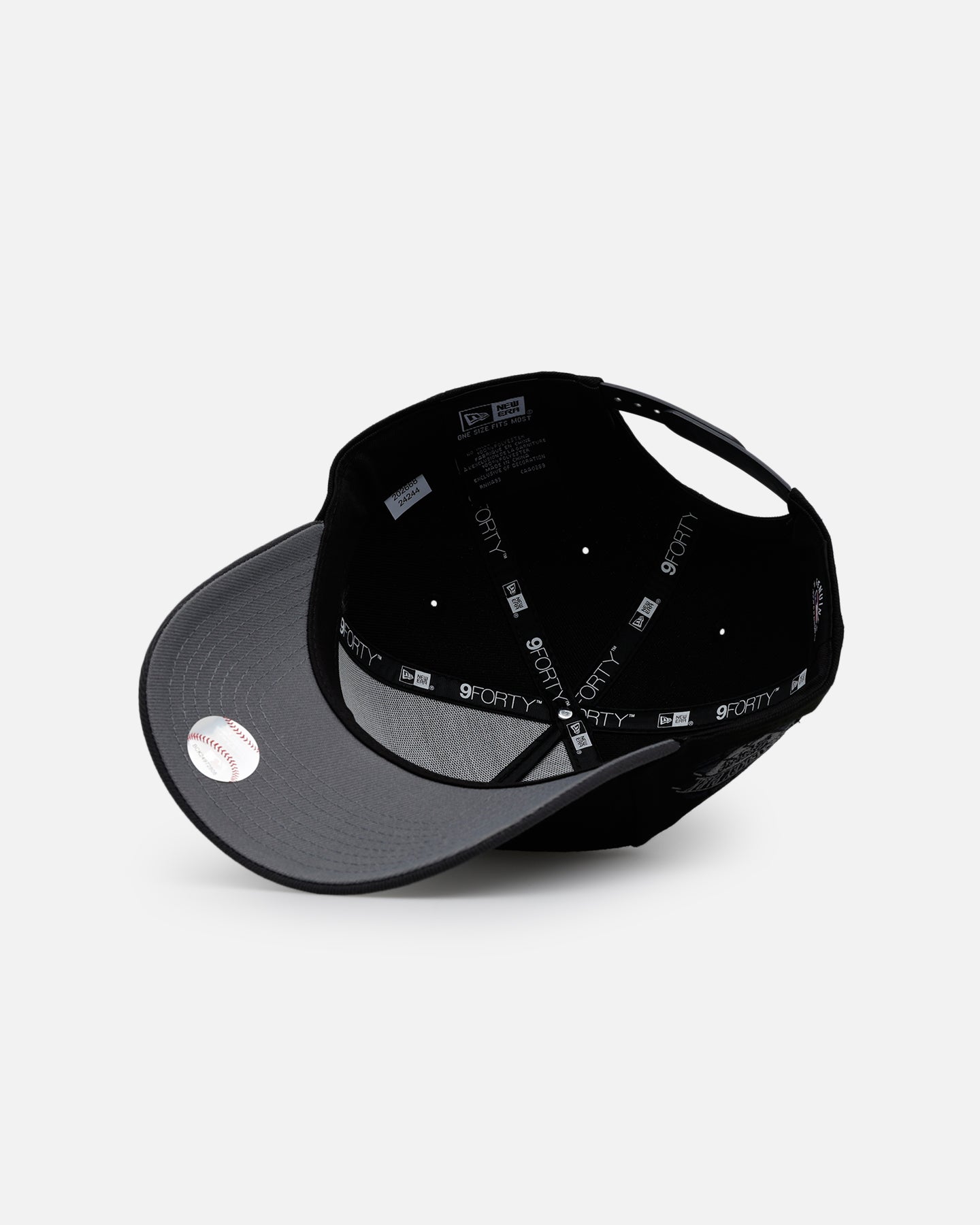 New Era Chicago White Sox 'Stealth' 9FORTY A-Frame Snapback Black/Charcoal