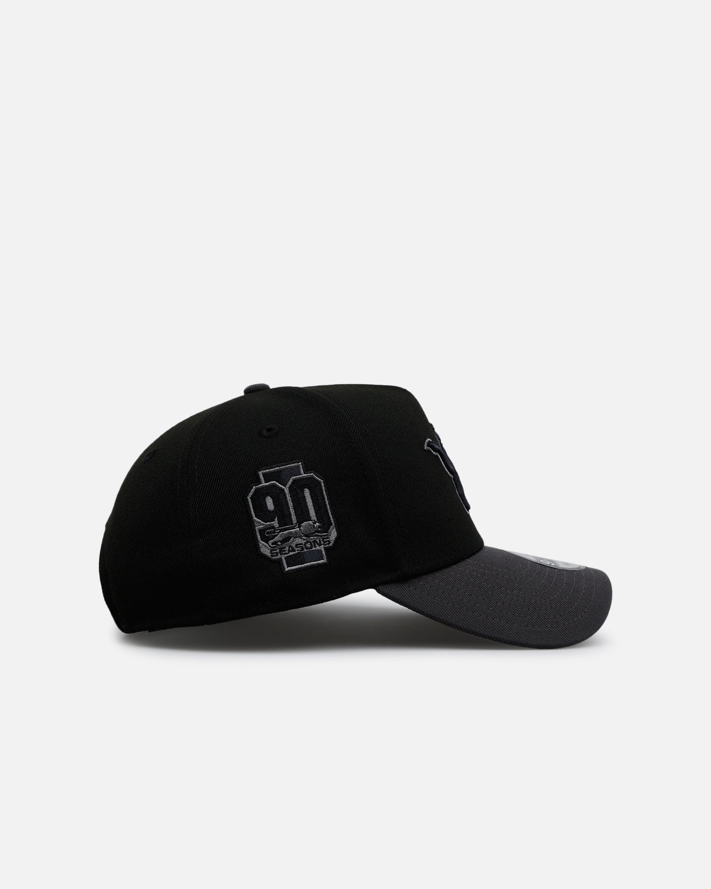 New Era Detroit Lions 'Stealth' 9FORTY A-Frame Snapback Black/Charcoal