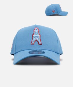 New Era Tennessee Titans 'Throwback Bowl' 9FORTY A-Frame Snapback Sky Blue