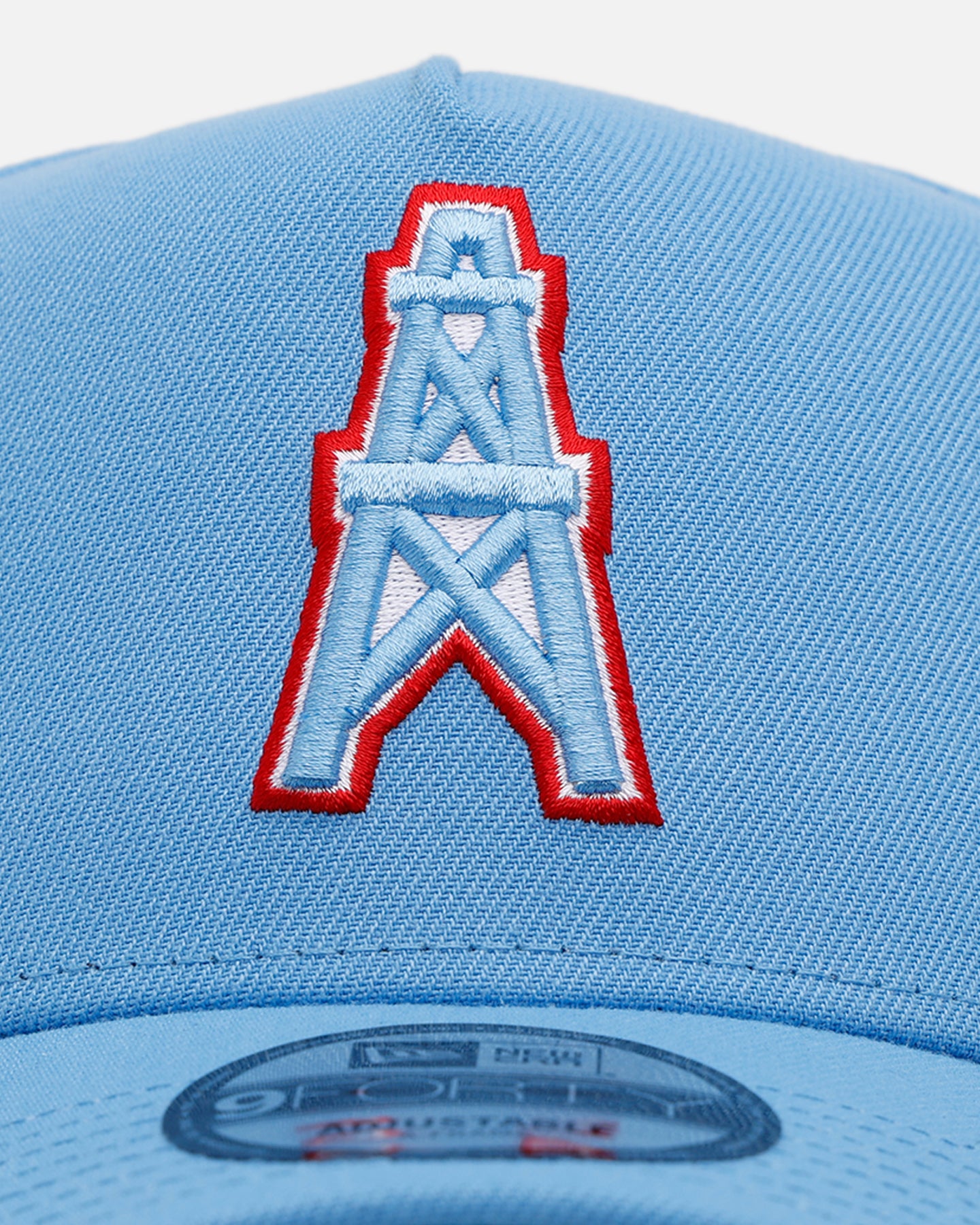 New Era Tennessee Titans 'Throwback Bowl' 9FORTY A-Frame Snapback Sky Blue