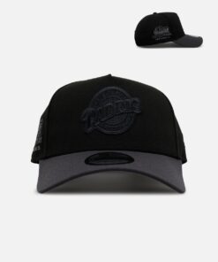 New Era San Diego Padres 'Stealth' 9FORTY A-Frame Snapback Black/Charcoal