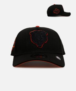New Era Chicago Bears 'Outline' 9FORTY A-Frame Snapback Black