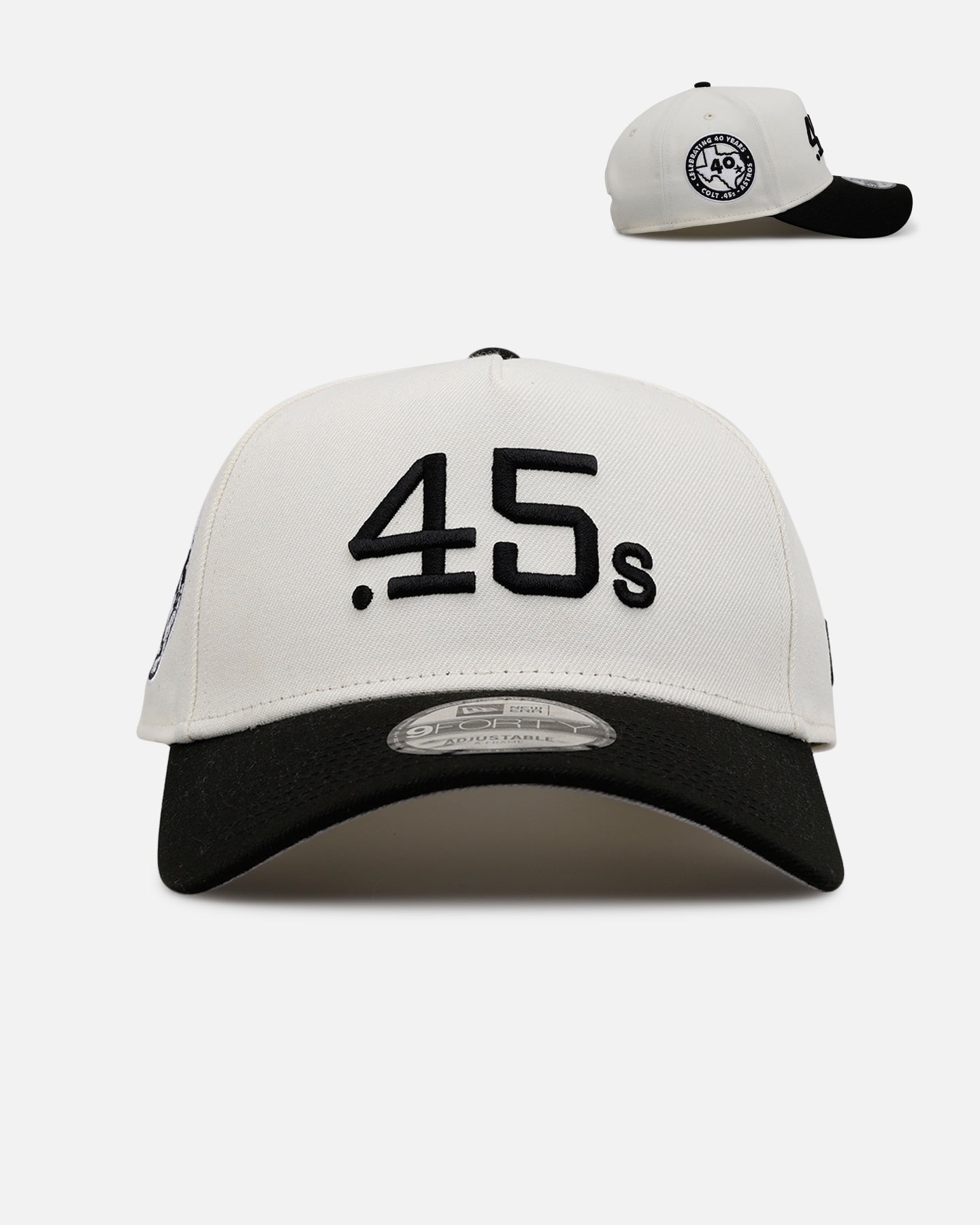 New Era Houston Astros 'Chrome Black' 9FORTY A-Frame Snapback Chrome/Black