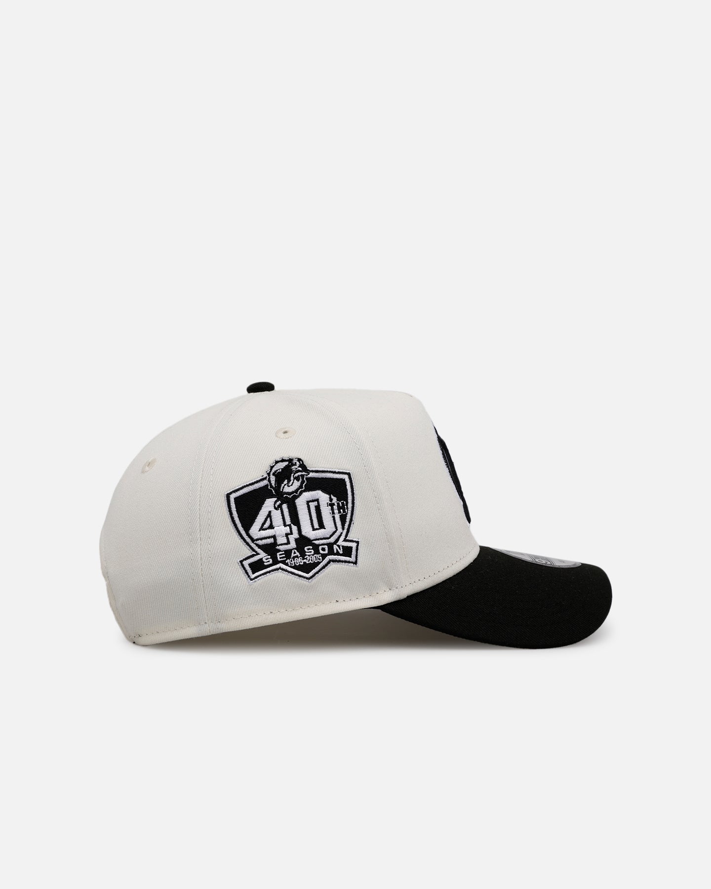 New Era Miami Dolphins 'Chrome Black' 9FORTY A-Frame Snapback Chrome/Black