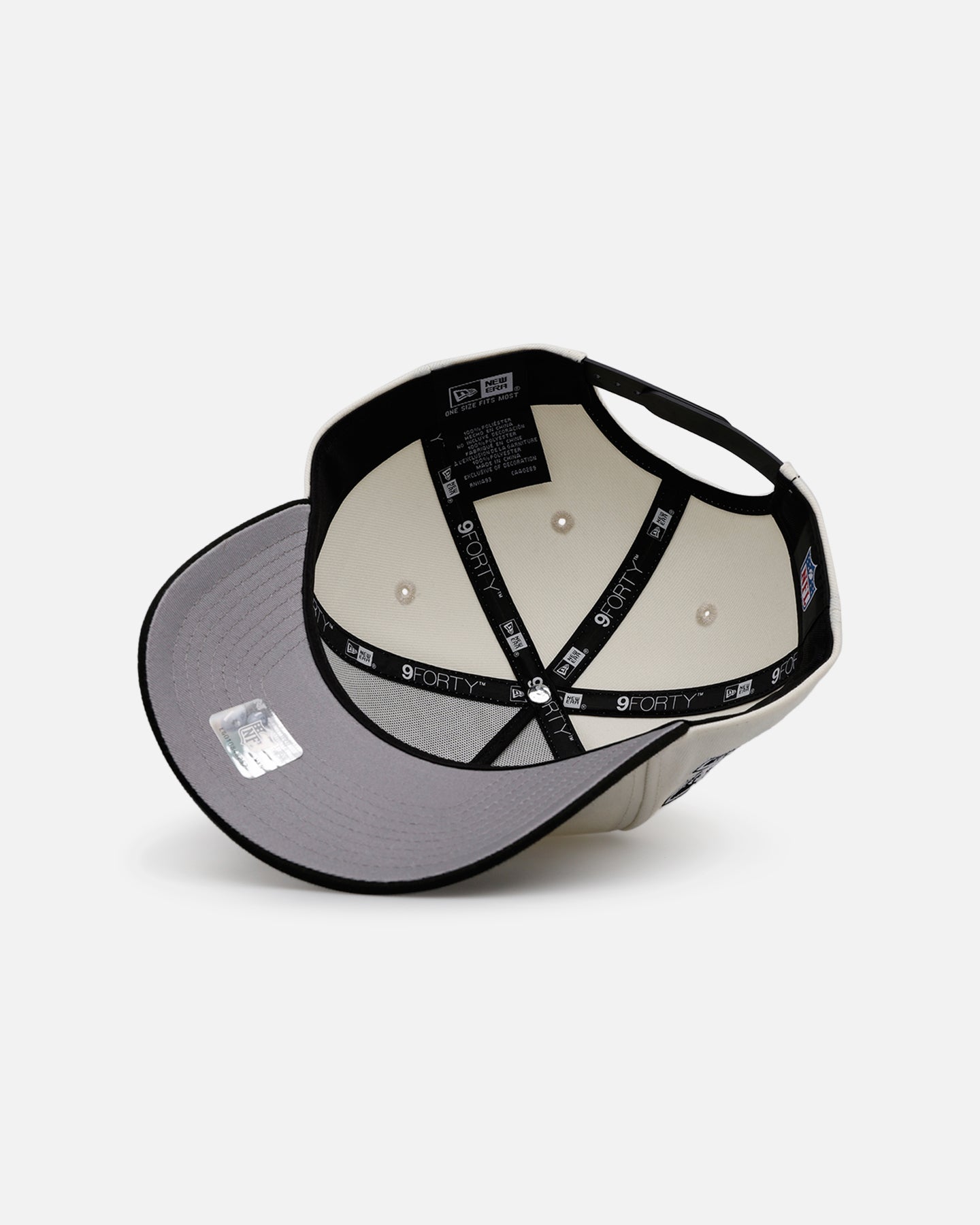 New Era Miami Dolphins 'Chrome Black' 9FORTY A-Frame Snapback Chrome/Black