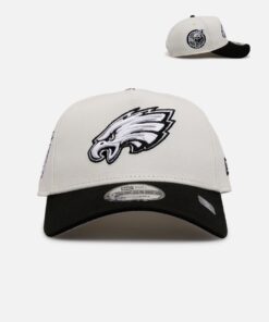 New Era Philadelphia Eagles 'Chrome Black' 9FORTY A-Frame Snapback Chrome/Black