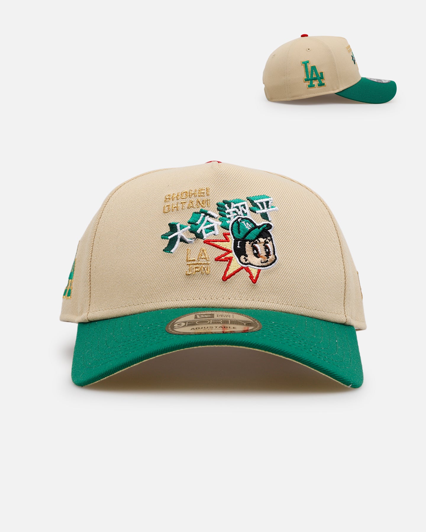 New Era Los Angeles Dodgers 'Shohei' 9FORTY A-Frame Snapback Vegas Gold