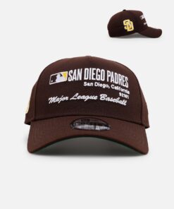 New Era San Diego Padres 'Workleague' 9FORTY A-Frame Snapback Brown