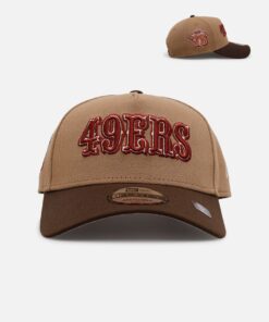 New Era San Francisco 49ers 'Thanksgiving Football' 9FORTY A-Frame Snapback Khaki