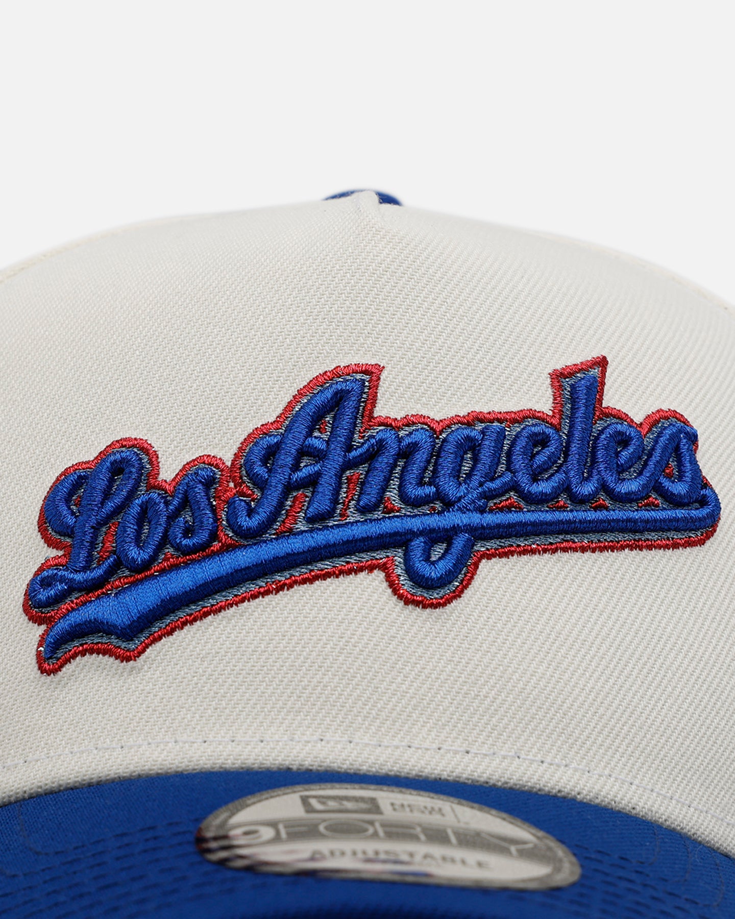 New Era Los Angeles Dodgers 'Chrome Metallic Wordmark' 9FORTY A-Frame Snapback Chrome