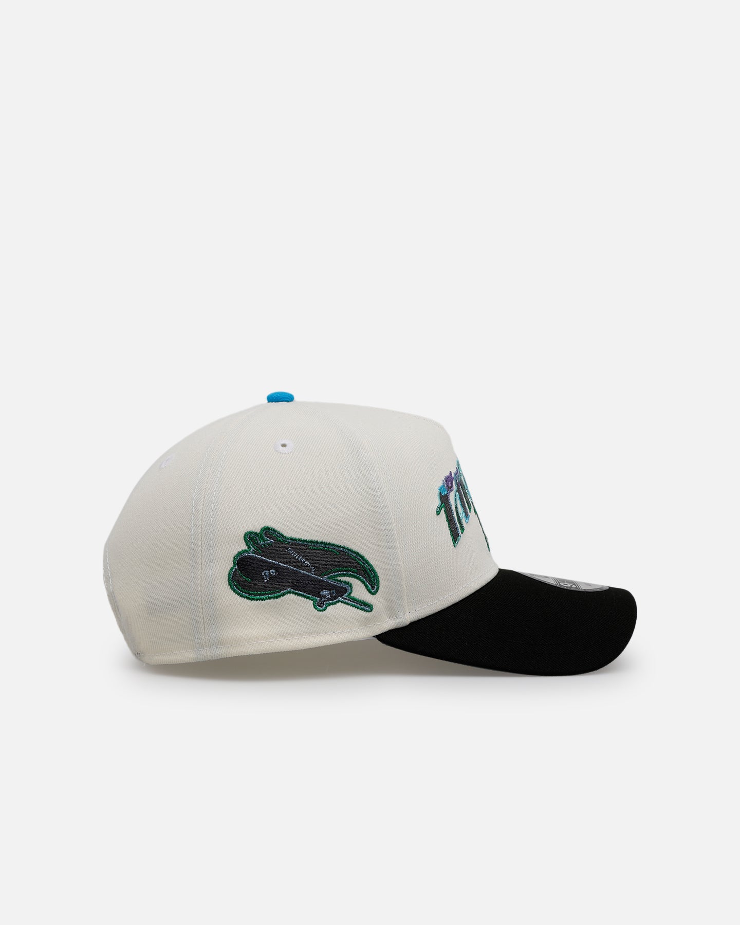 New Era Tampa Bay Rays 'Chrome Metallic Wordmark' 9FORTY A-Frame Snapback Chrome