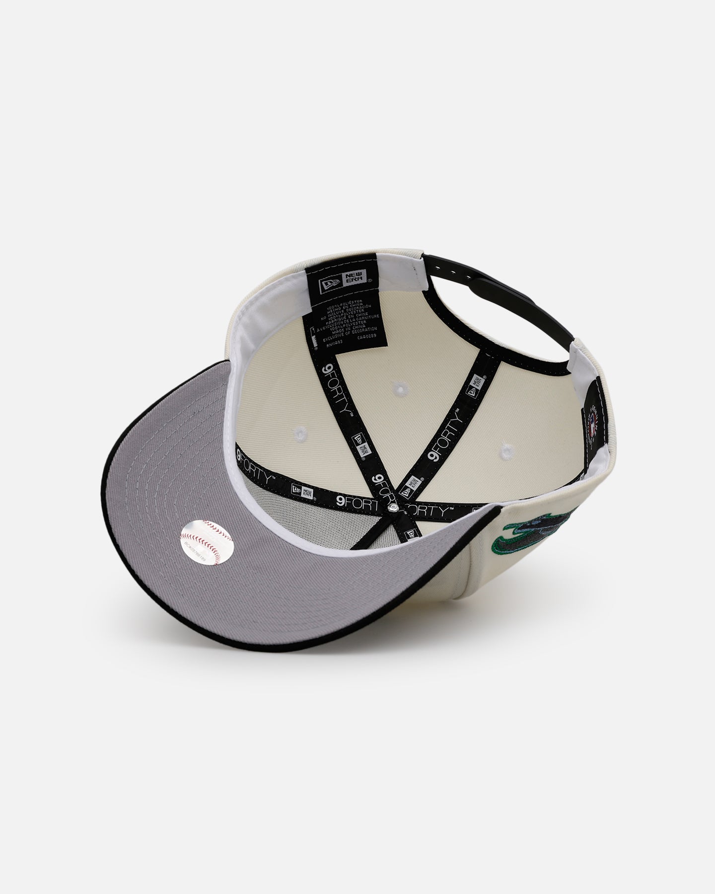 New Era Tampa Bay Rays 'Chrome Metallic Wordmark' 9FORTY A-Frame Snapback Chrome