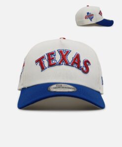 New Era Texas Rangers 'Chrome Metallic Wordmark' 9FORTY A-Frame Snapback Chrome