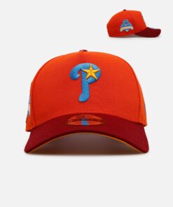 New Era Philadelphia Phillies 'Horizon' 9FORTY A-Frame Snapback Orange
