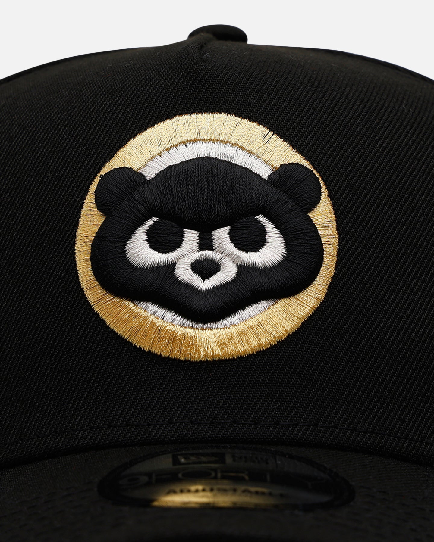 New Era Chicago Cubs 'New Year's Eve' 9FORTY A-Frame Snapback Gold/Silver
