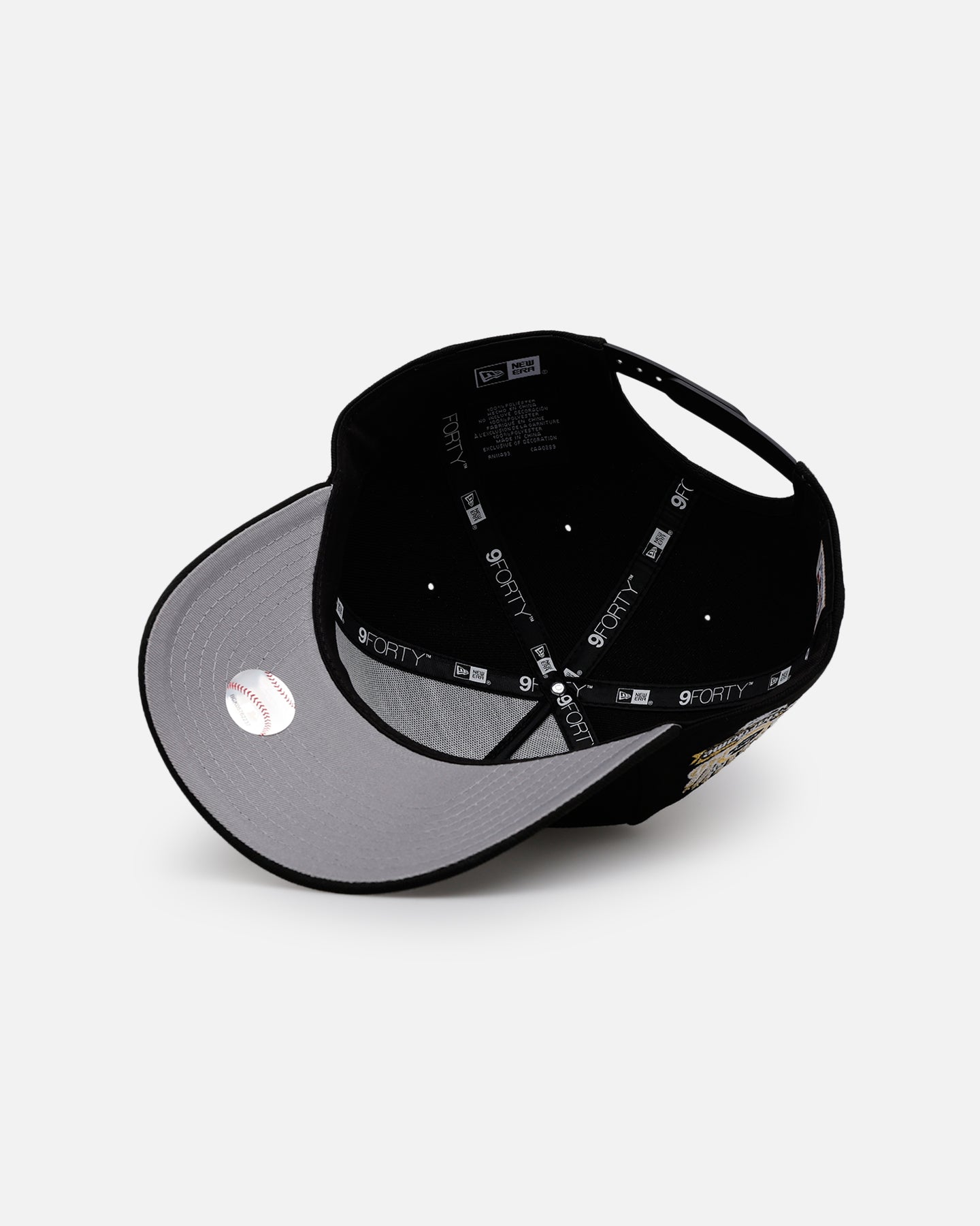 New Era Chicago Cubs 'New Year's Eve' 9FORTY A-Frame Snapback Gold/Silver