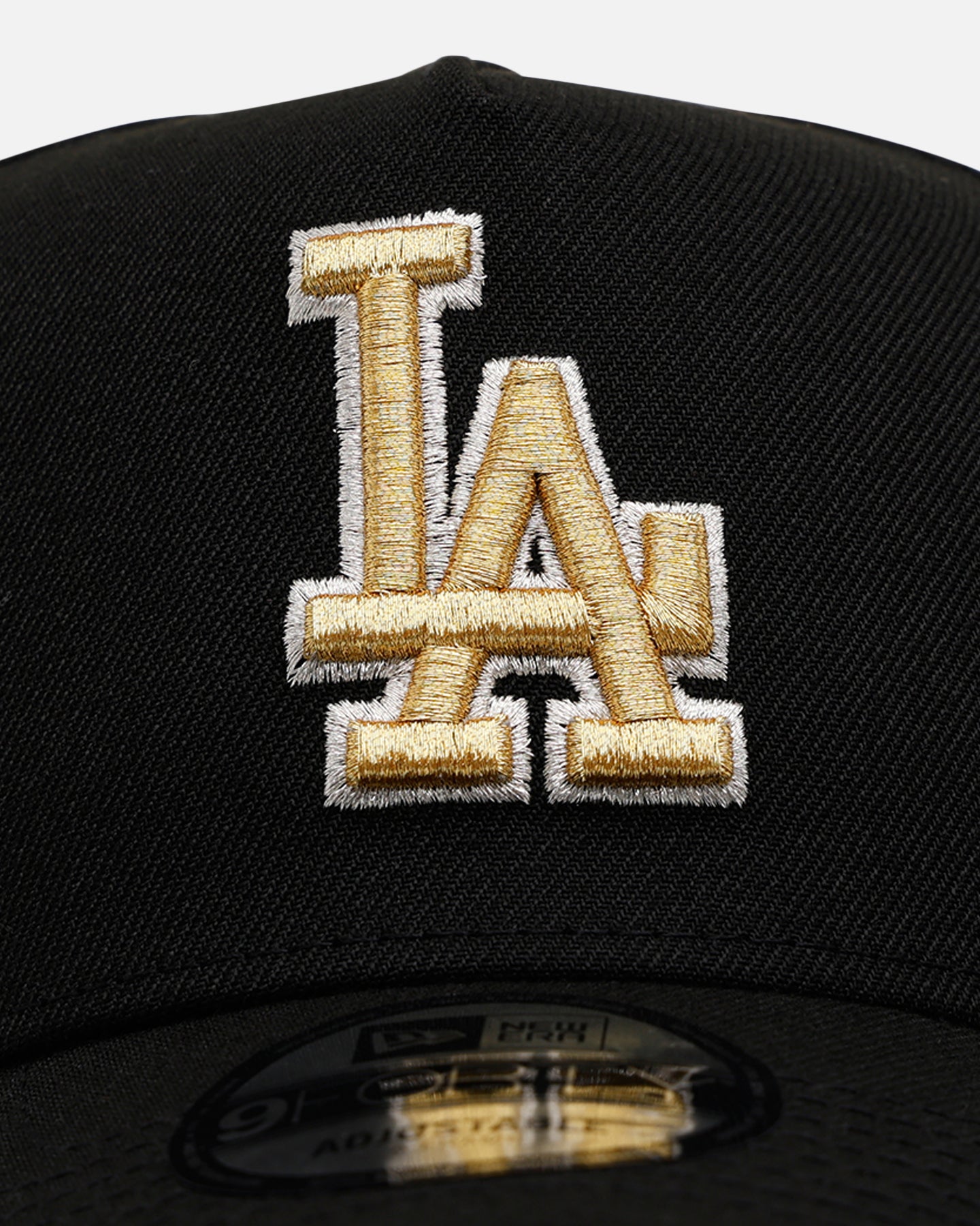 New Era Los Angeles Dodgers 'New Year's Eve' 9FORTY A-Frame Snapback Gold/Silver