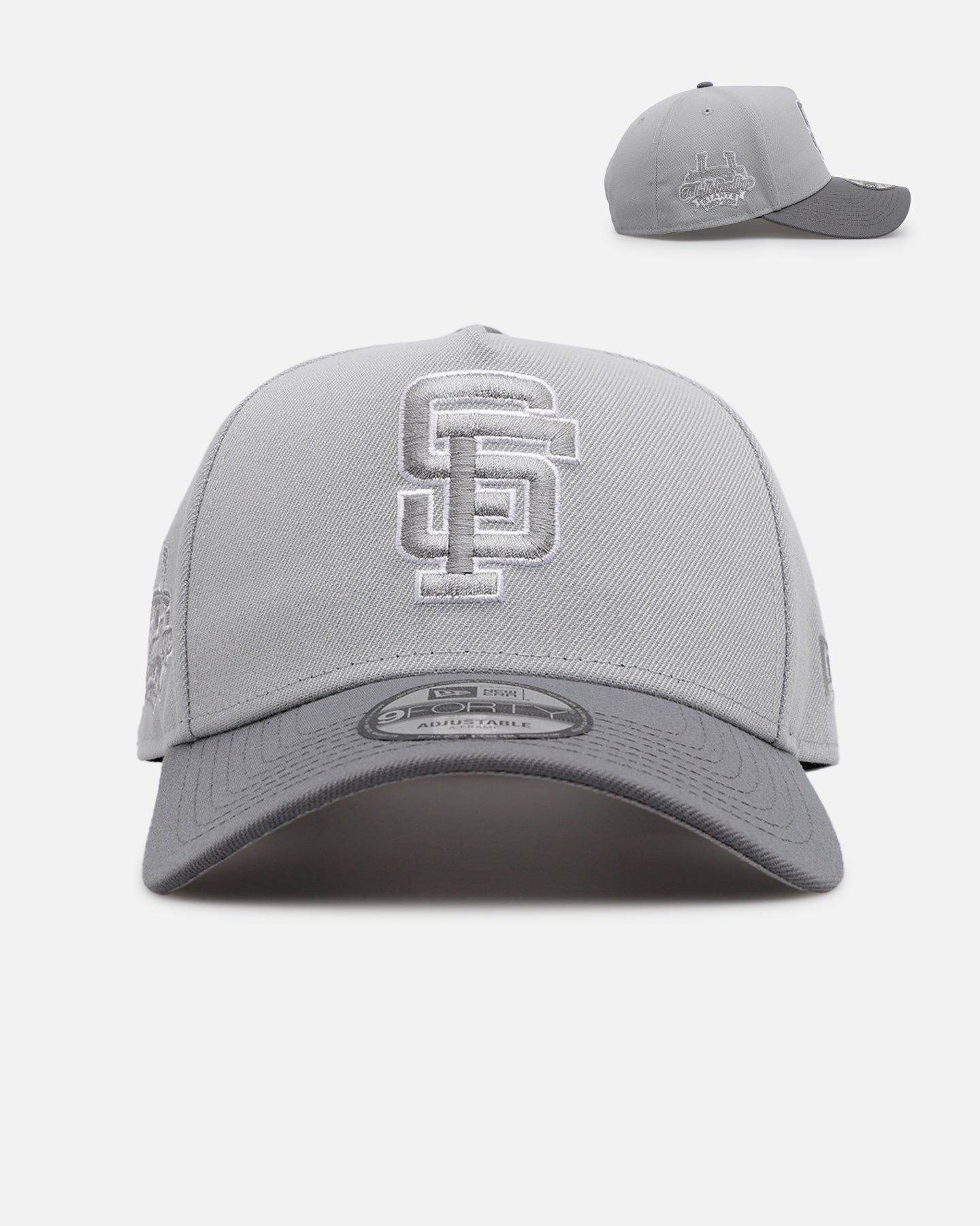 New Era San Francisco Giants 'Smoke' 9FORTY A-Frame Snapback Smoke