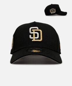 New Era San Diego Padres 'New Year's Eve' 9FORTY A-Frame Snapback Gold/Silver